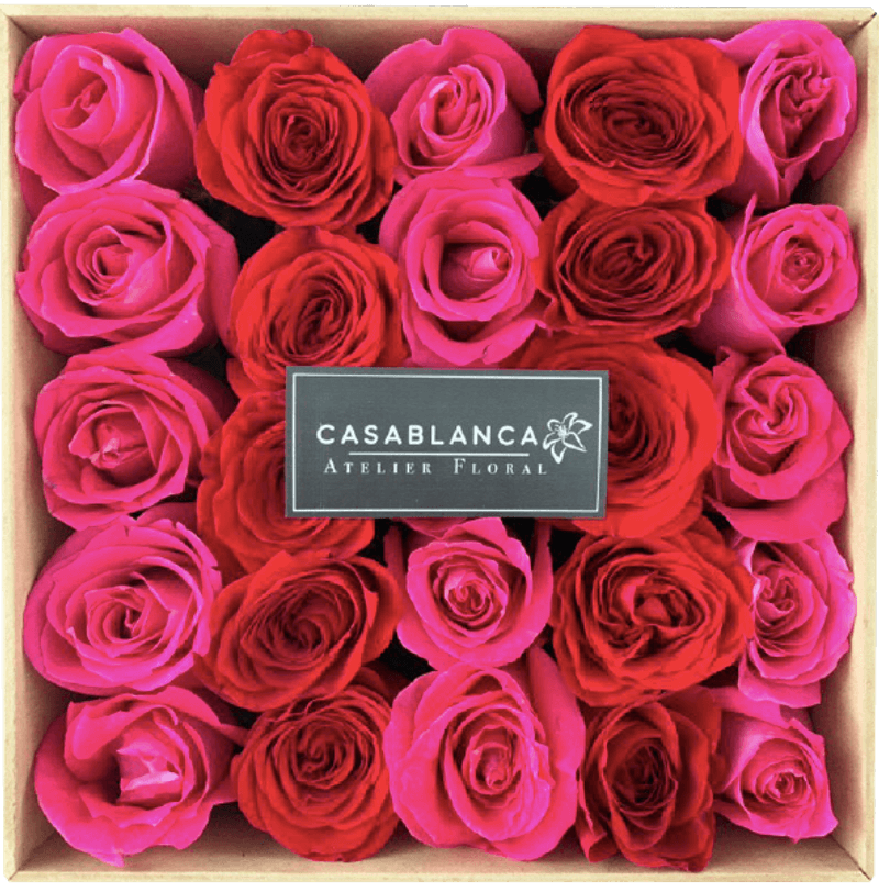 Caja de Rosas combinada